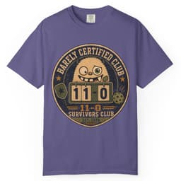 11-0 Survivors Club t-shirt in Grape, thumbnail 1