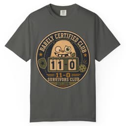 11-0 Survivors Club t-shirt in Grape, thumbnail 4