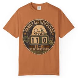 11-0 Survivors Club t-shirt in Grape, thumbnail 9
