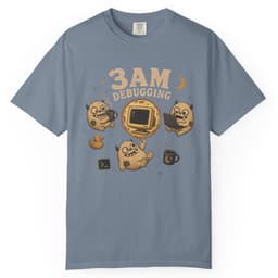 3AM Debugging t-shirt in Black, thumbnail 9