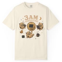 3AM Debugging t-shirt in Black, thumbnail 10
