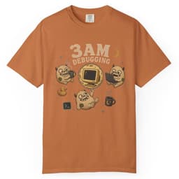 3AM Debugging t-shirt in Black, thumbnail 11