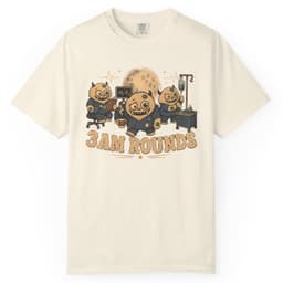 Three AM Rounds t-shirt in Granite, thumbnail 10