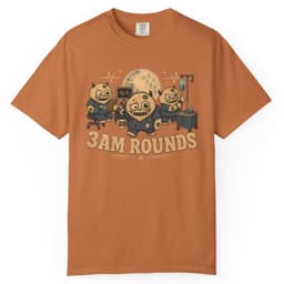Three AM Rounds t-shirt in Granite, thumbnail 11