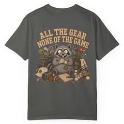 All Gear No Game t-shirt in Granite, thumbnail 7
