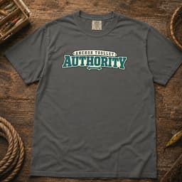Anchor Trolley Authority t-shirt in Black, thumbnail 2