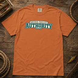 Anchor Trolley Authority t-shirt in Black, thumbnail 6