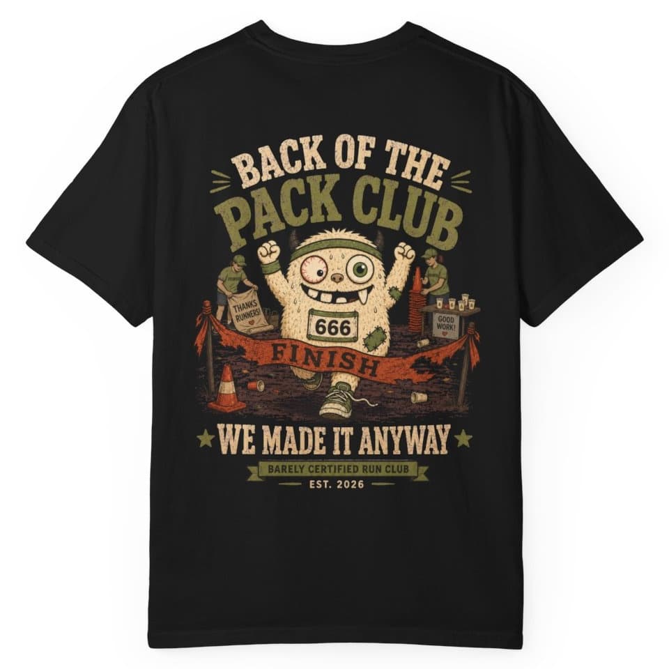 Back Pack Finisher t-shirt in Black, photo 1