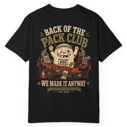 Back Pack Finisher t-shirt in Black, thumbnail 1