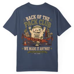 Back Pack Finisher t-shirt in Black, thumbnail 3