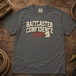 Baitcaster Confidence Pending t-shirt in Black, thumbnail 4