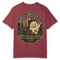 Banned But Boosted t-shirt in Moss, thumbnail 11