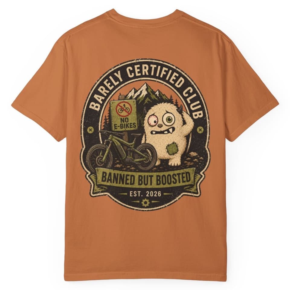 Banned But Boosted t-shirt in Moss, photo 21