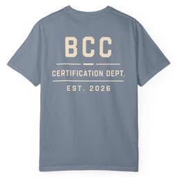 Certification Dept t-shirt in Pepper, thumbnail 15