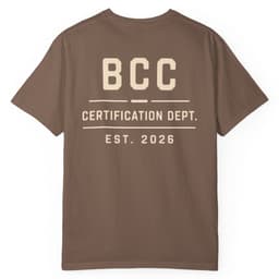 Certification Dept t-shirt in Pepper, thumbnail 7