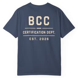 Certification Dept t-shirt in Pepper, thumbnail 5
