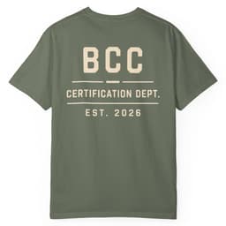Certification Dept t-shirt in Pepper, thumbnail 9