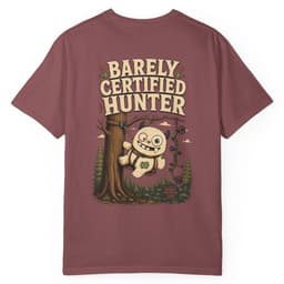 Barely Certified Hunter t-shirt in Black, thumbnail 17
