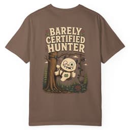 Barely Certified Hunter t-shirt in Black, thumbnail 7