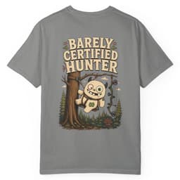 Barely Certified Hunter t-shirt in Black, thumbnail 15