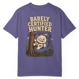 Barely Certified Hunter t-shirt in Black, thumbnail 13