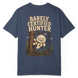 Barely Certified Hunter t-shirt in Black, thumbnail 5