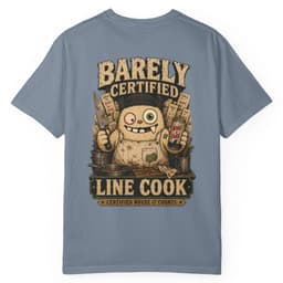 Barely Line Cook t-shirt in Granite, thumbnail 15