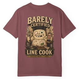 Barely Line Cook t-shirt in Granite, thumbnail 17