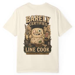 Barely Line Cook t-shirt in Granite, thumbnail 19