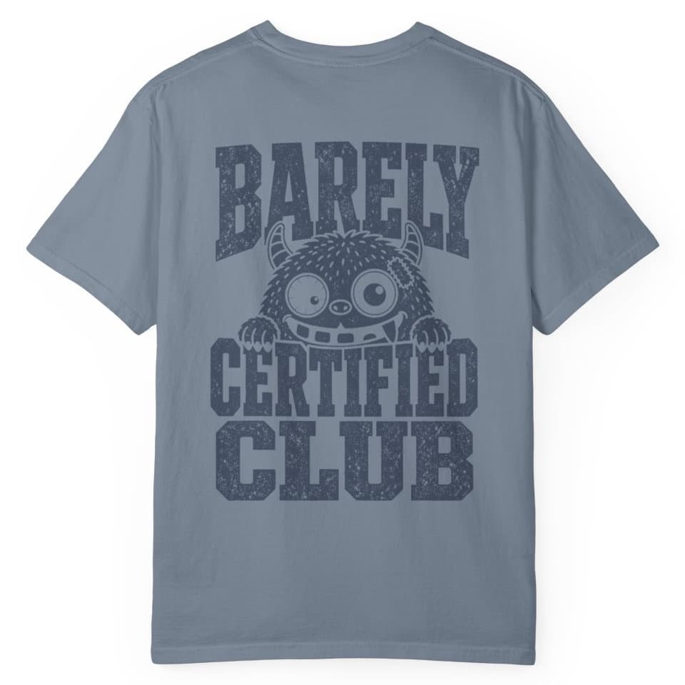 Barely Certified Stealth t-shirt in Black, photo 17