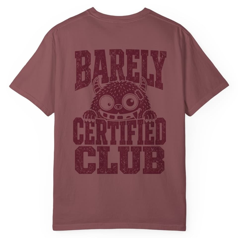 Barely Certified Stealth t-shirt in Black, photo 19