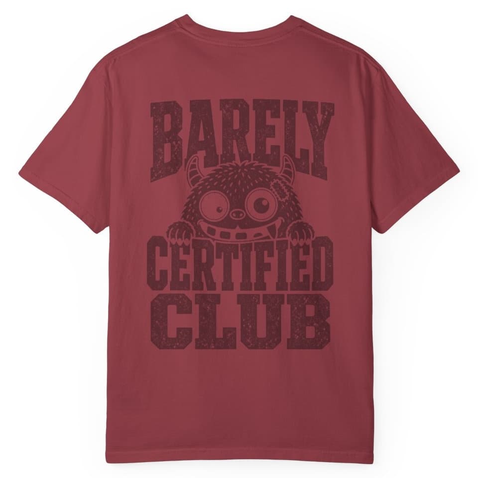 Barely Certified Stealth t-shirt in Black, photo 11