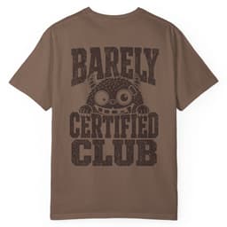 Barely Certified Stealth t-shirt in Black, thumbnail 5