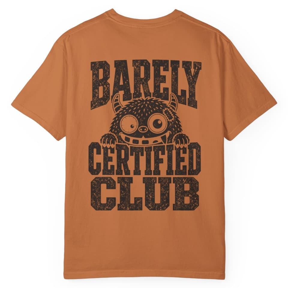 Barely Certified Stealth t-shirt in Black, photo 23