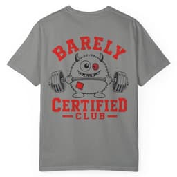 BCC Gym Logo t-shirt in Ivory, thumbnail 7