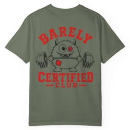 BCC Gym Logo t-shirt in Ivory, thumbnail 5