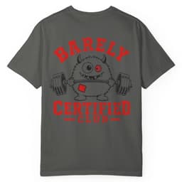 BCC Gym Logo t-shirt in Ivory, thumbnail 3