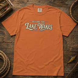Before the Lake Wakes t-shirt in Midnight, thumbnail 9