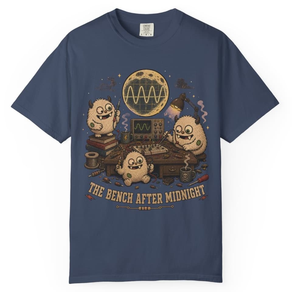 Bench After Midnight t-shirt in Blue Jean, photo 3