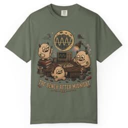Bench After Midnight t-shirt in Blue Jean, thumbnail 6