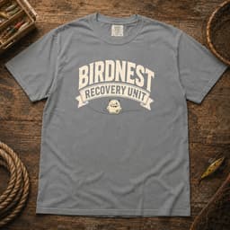 Birdnest Recovery Unit t-shirt in Black, thumbnail 7