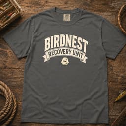 Birdnest Recovery Unit t-shirt in Black, thumbnail 4