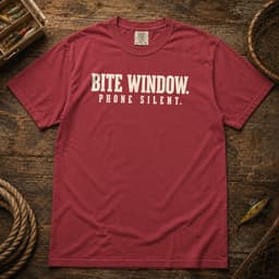 Bite Window. Phone Silent. t-shirt in Espresso, thumbnail 6