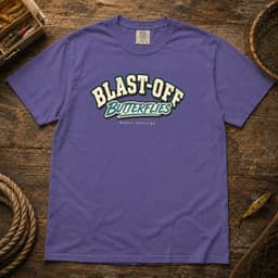 Blast-Off Butterflies t-shirt in Black, thumbnail 6