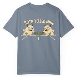 Both Yelled Mine V1 t-shirt in Black, thumbnail 13