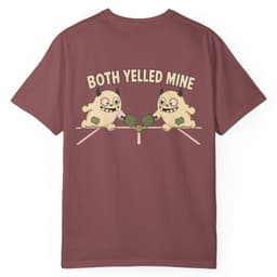 Both Yelled Mine V1 t-shirt in Black, thumbnail 15