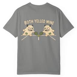 Both Yelled Mine V1 t-shirt in Black, thumbnail 11