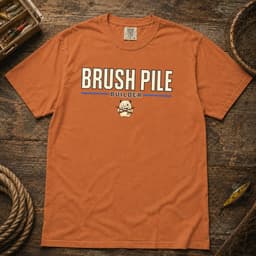 Brush Pile Builder t-shirt in Black, thumbnail 9