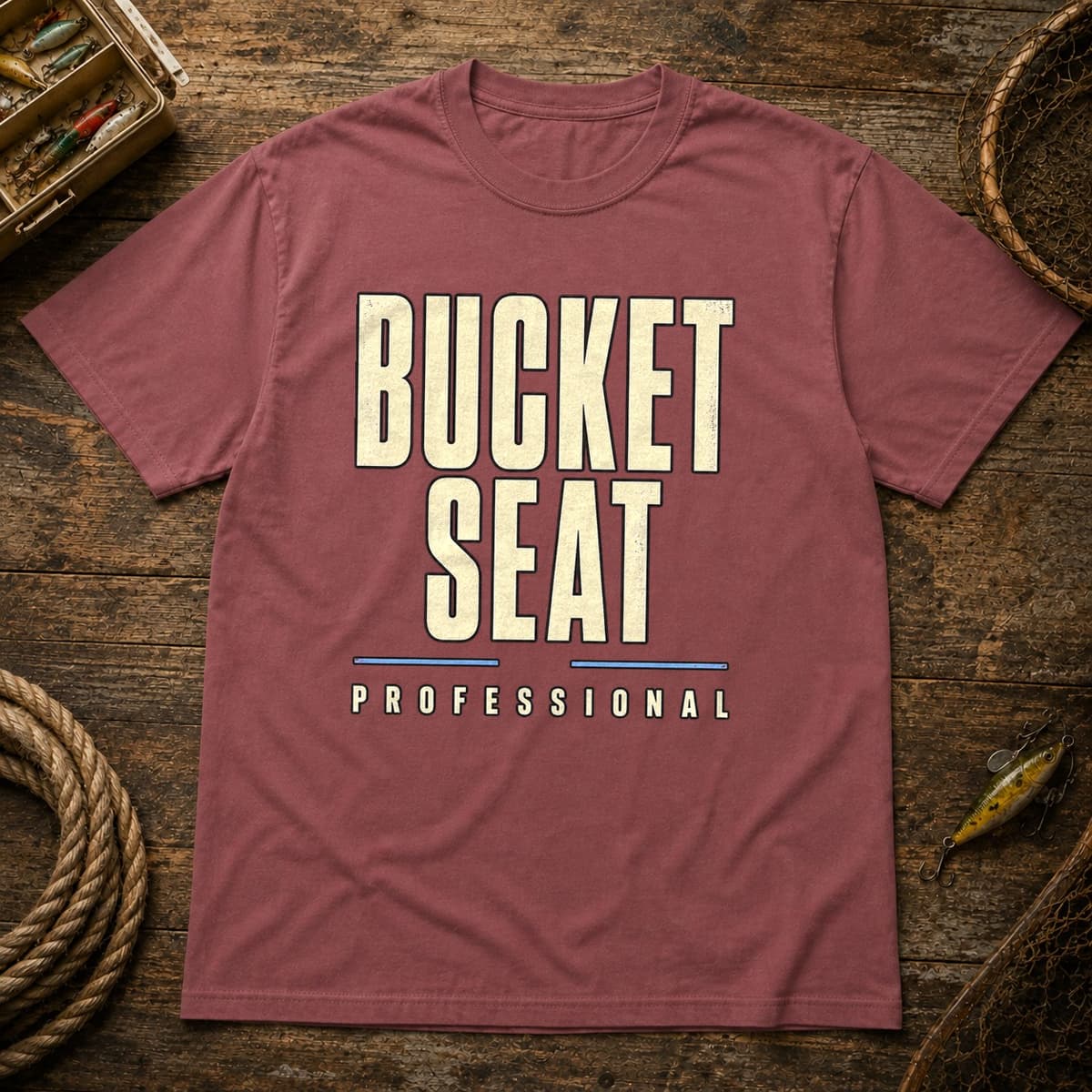 Bucket Seat Professional t-shirt in Black, photo 8