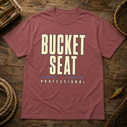 Bucket Seat Professional t-shirt in Black, thumbnail 8